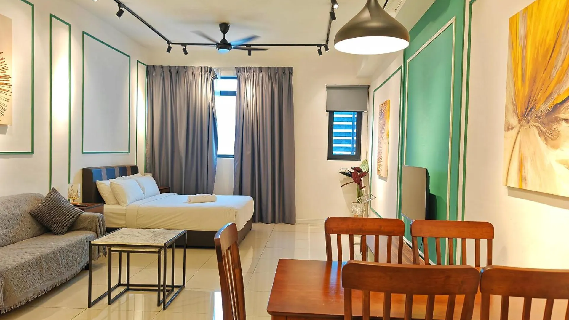 Apartment Chambers A Studio Flat, Klcc & Kl Tower View, City Kuala Lumpur
